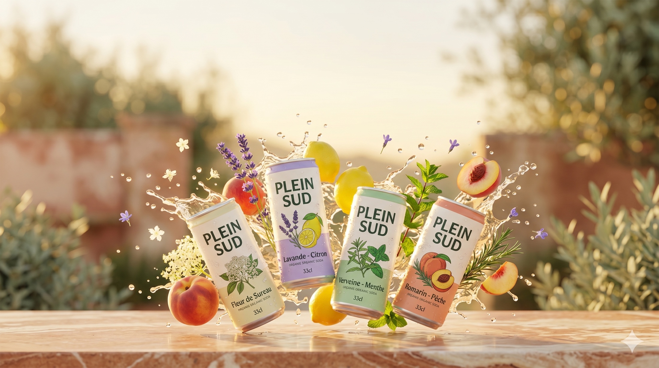 Pack Plein Sud — 12 canettes bio
