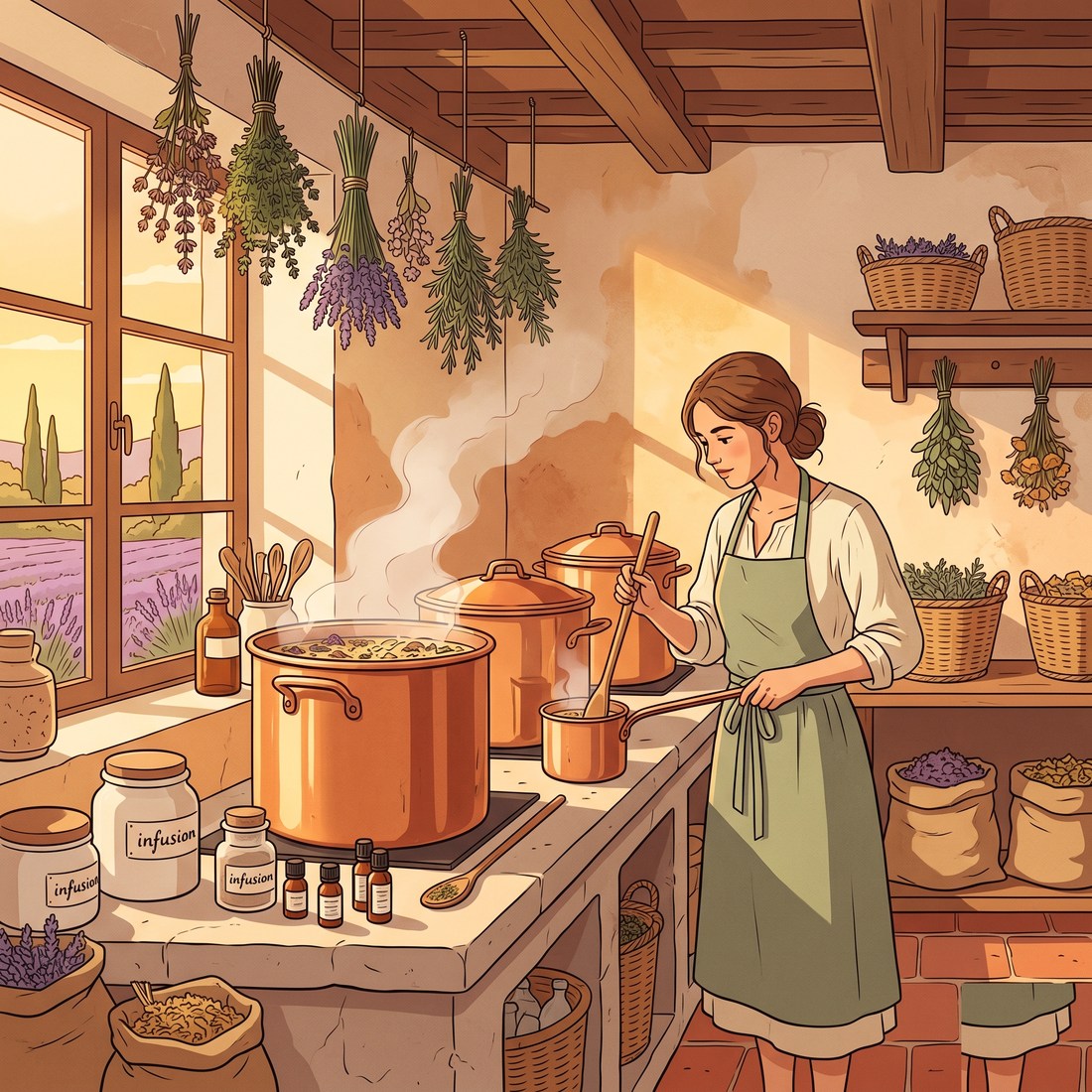 L'atelier d'infusion