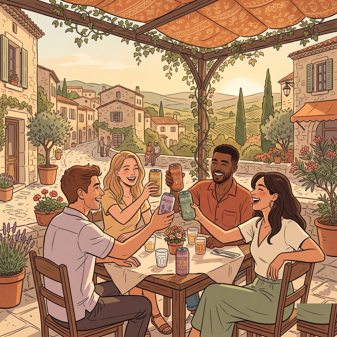 Le partage entre amis
