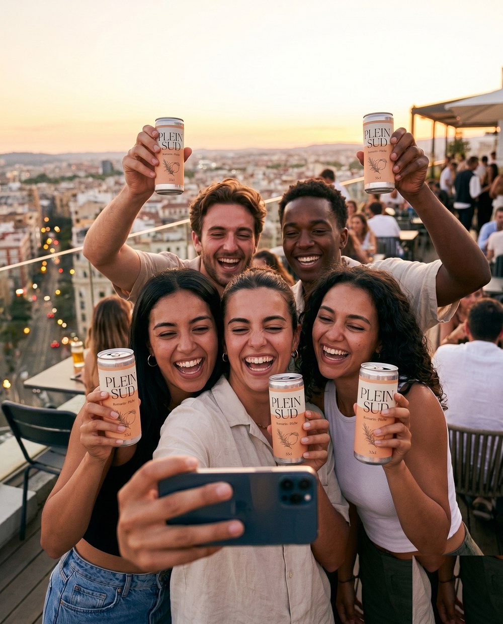 Selfie de groupe Plein Sud